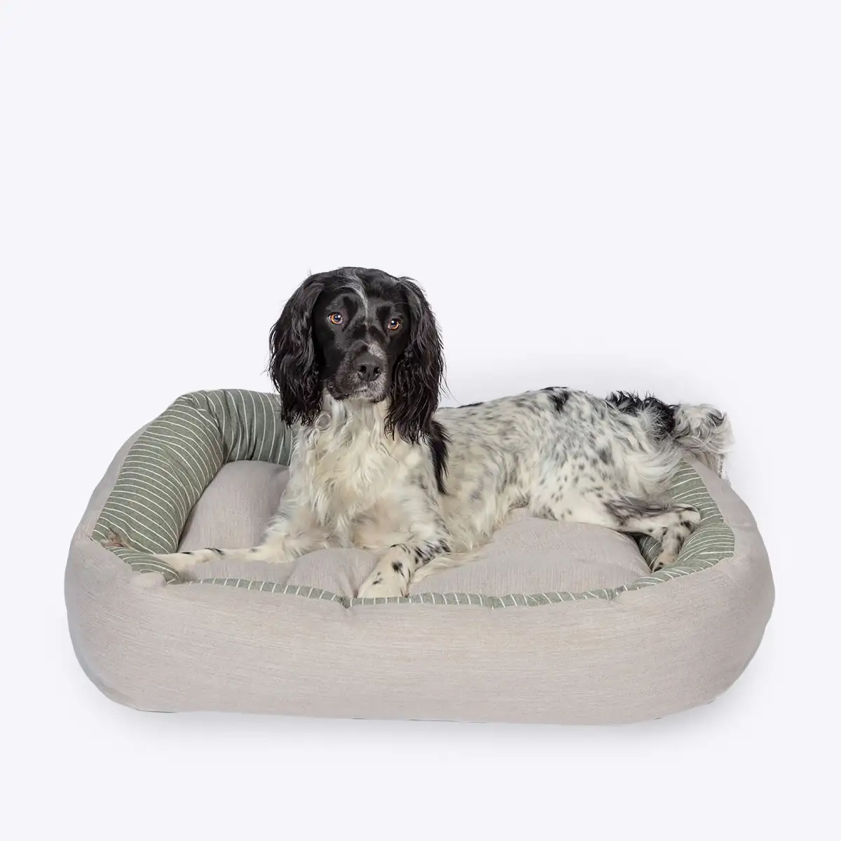 11484-1 RSSD DANISH DESIGN RUSTIC STRIPES SNUGGLE BED LARGE - Image 1